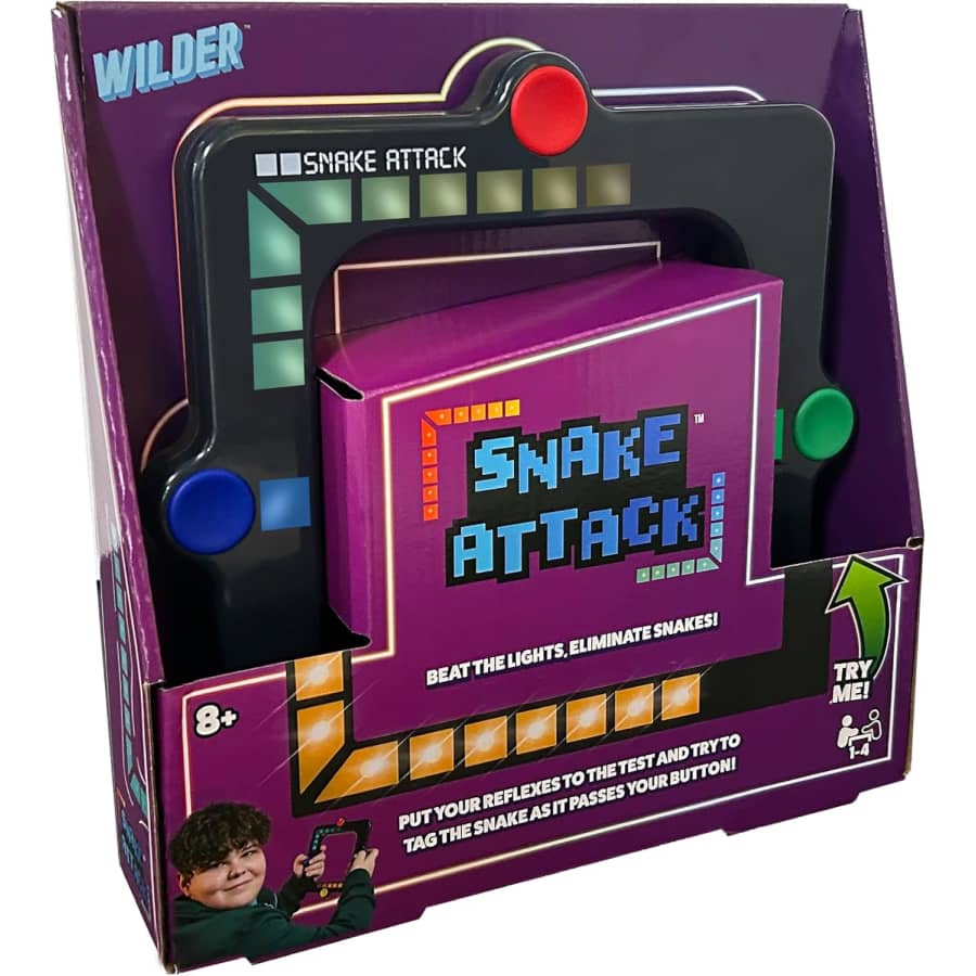 Snake Attack Electronic Handheld Game: $10 Snake Attack Electronic Handheld Game: $10