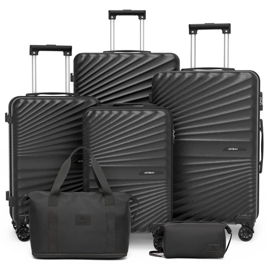 Joyway 6-Piece Luggage Set: $120 Joyway 6-Piece Luggage Set: $120