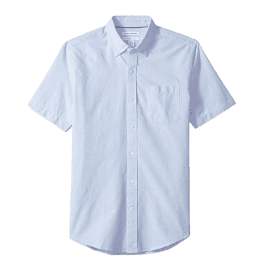 Amazon Essentials Men's Slim-Fit Pocket Oxford Shirt: $15 Amazon Essentials Men's Slim-Fit Pocket Oxford Shirt: $15