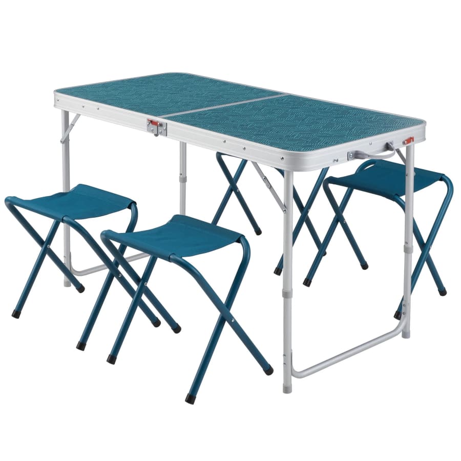Decathlon Quechua Folding Table w/ 4 Chairs: $49