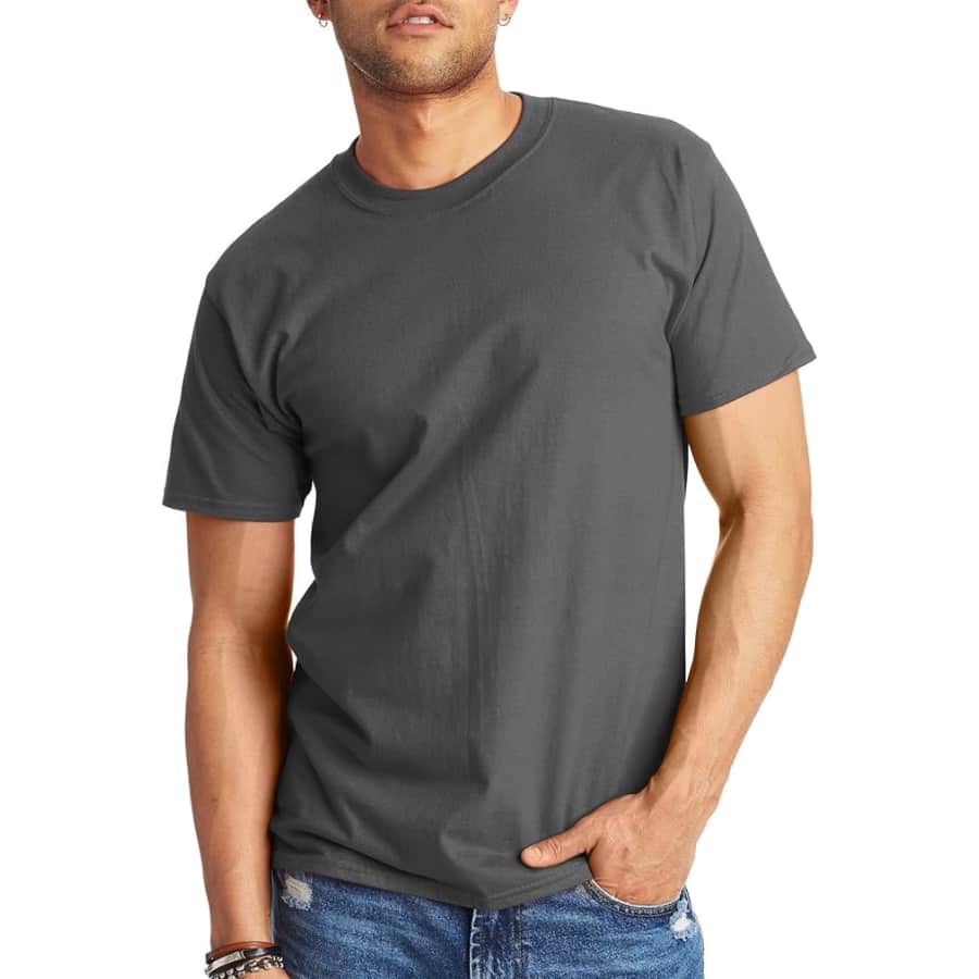 Hanes Men's Beefy Heavyweight Cotton T-Shirt: $3.97 Hanes Men's Beefy Heavyweight Cotton T-Shirt: $3.97