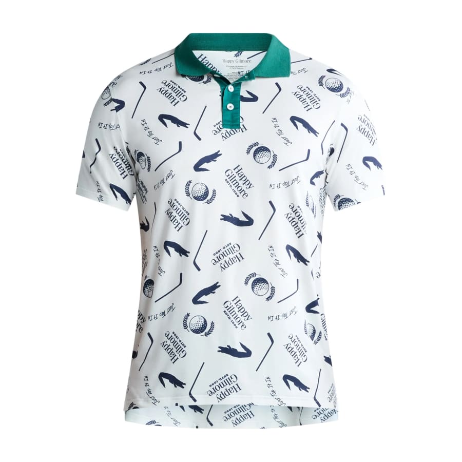 Happy Gilmore Men's Polo Shirt: $10.99