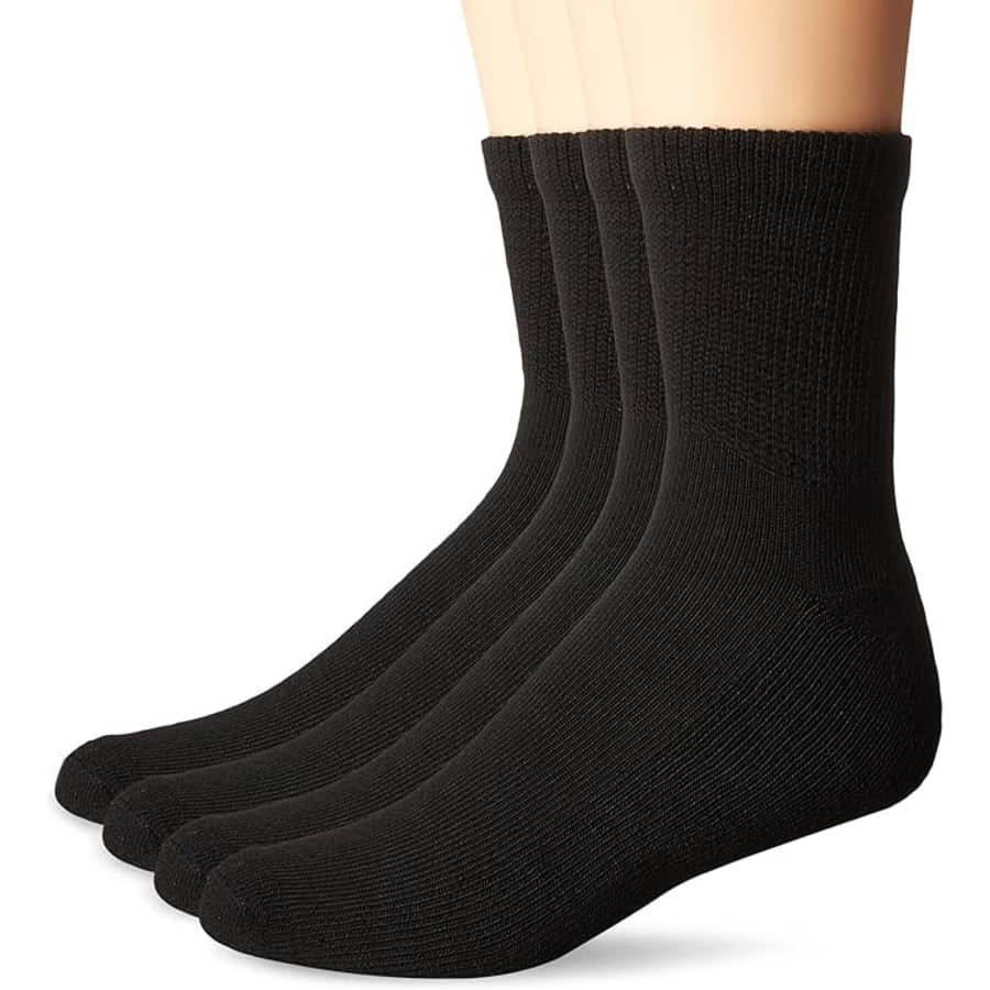 Dr. Scholl's Men's Diabetic and Circulatory Ankle Socks 4-Pack: $6 Dr. Scholl's Men's Diabetic and Circulatory Ankle Socks 4-Pack: $6