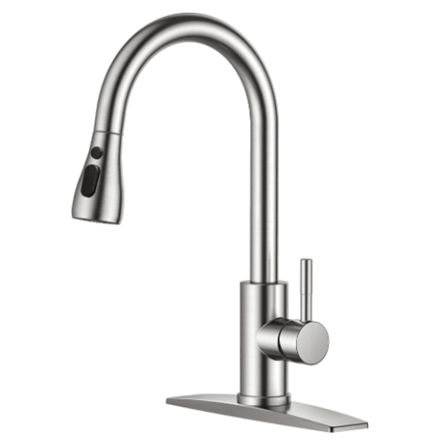 Forious Pull Down Kitchen Faucet: $40