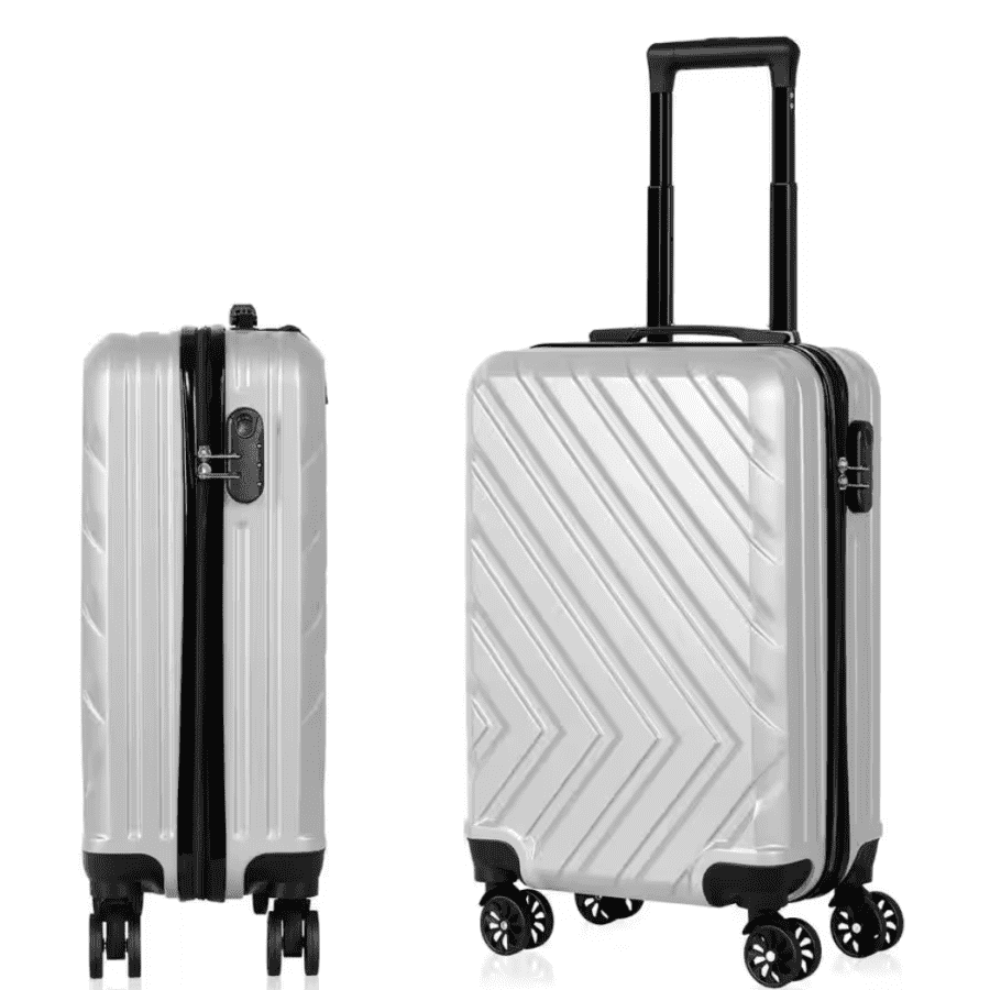 Hikolayae 20" Hardside ABS Spinner Carry-On w/ Lock: $24 Hikolayae 20" Hardside ABS Spinner Carry-On w/ Lock: $24