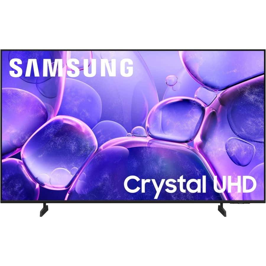 Samsung U8000F Series UN55U8000FFXZA 55" 4K HDR LED UHD Smart TV (2025): $328