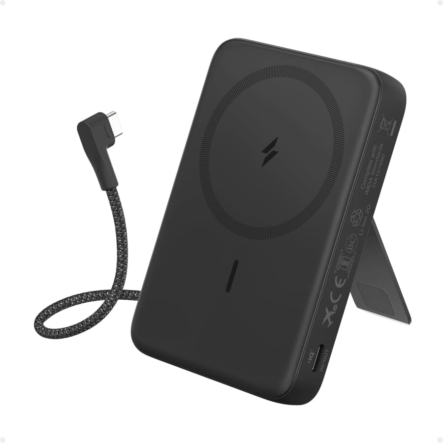 Anker Zolo 10,000mAh 30W Magnetic Power Bank w/ Built-In USB-C Cable: $25 Anker Zolo 10,000mAh 30W Magnetic Power Bank w/ Built-In USB-C Cable: $25