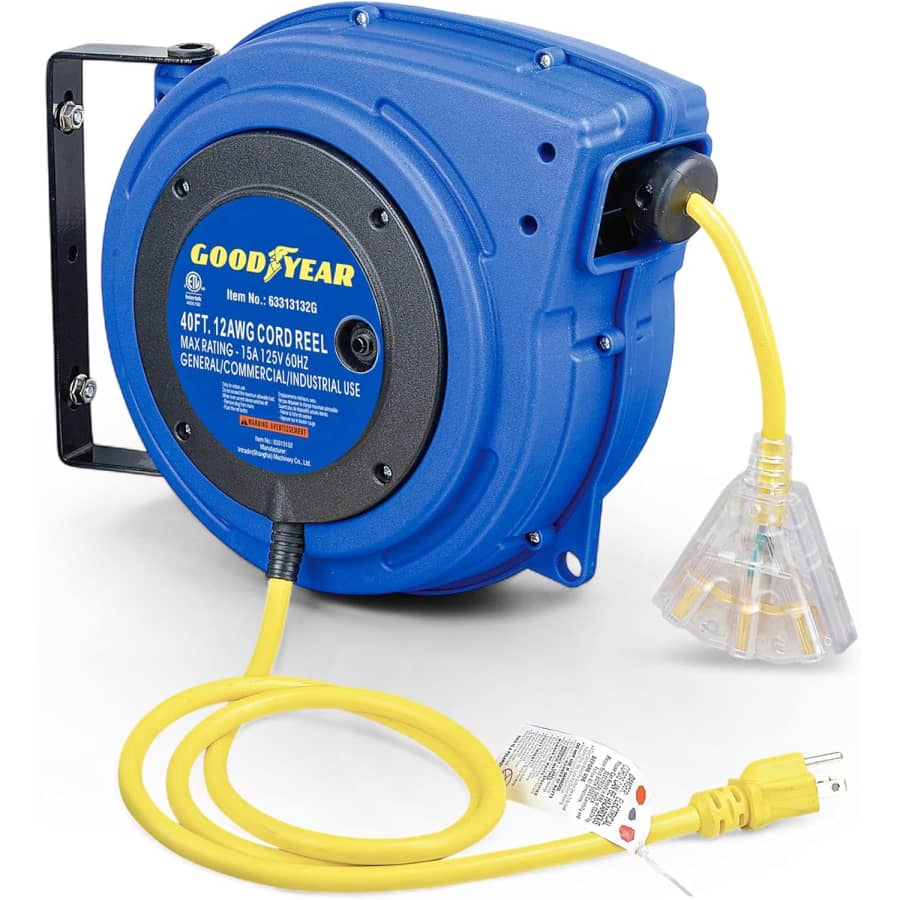Goodyear 12AWG x 40-Foot Extension Cord Reel: $90