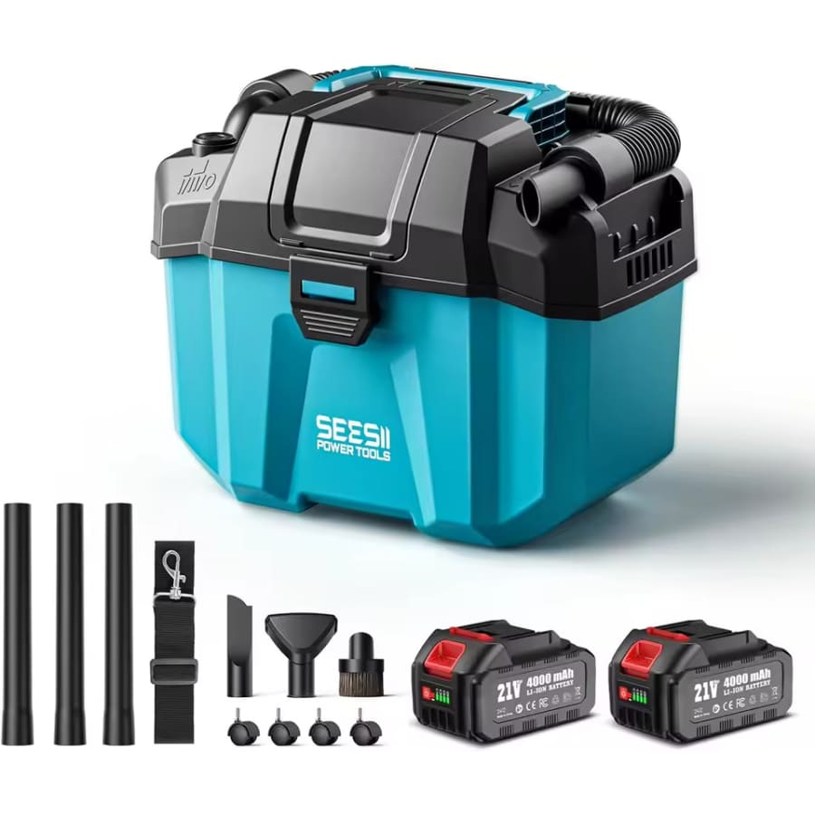 Seesii Cordless Wet/Dry Workshop Vacuum Cleaner: $84.33 Seesii Cordless Wet/Dry Workshop Vacuum Cleaner: $84.33