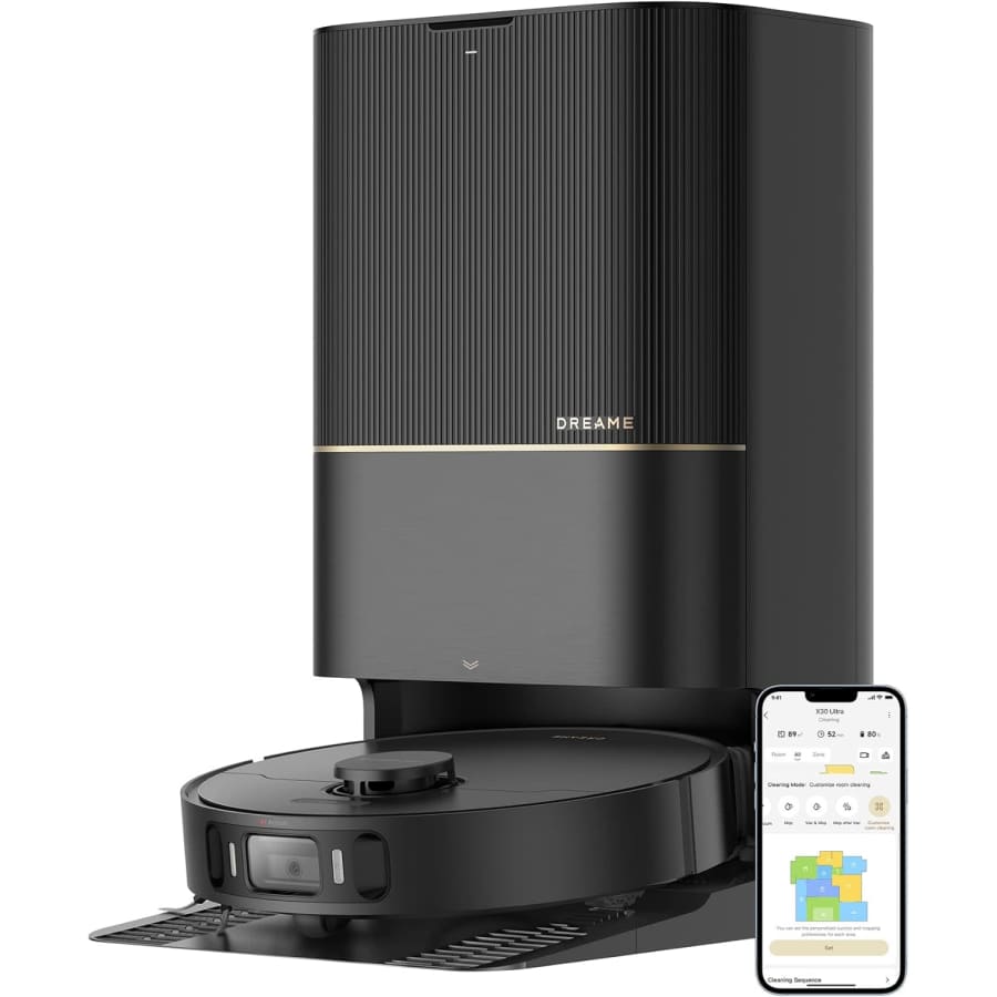 Dreame X30 Ultra Robot Vacuum and Mop Combo: $399.99