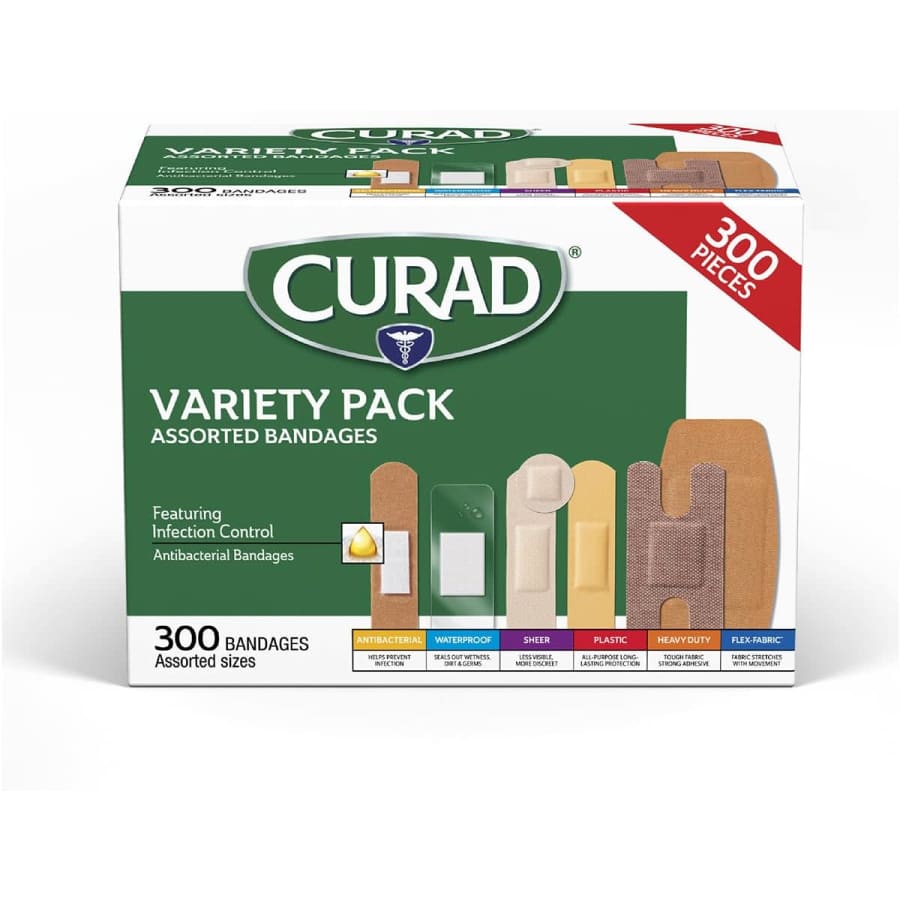 Curad Bandages 300-Count Variety Pack: $9.67 w/ Subscribe & Save