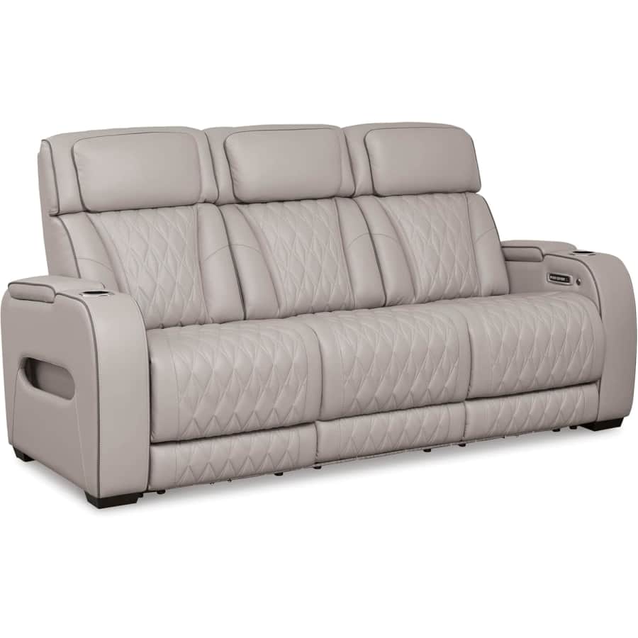 Signature Design by Ashley Boyington Power Reclining Sofa: $1,798 Signature Design by Ashley Boyington Power Reclining Sofa: $1,798