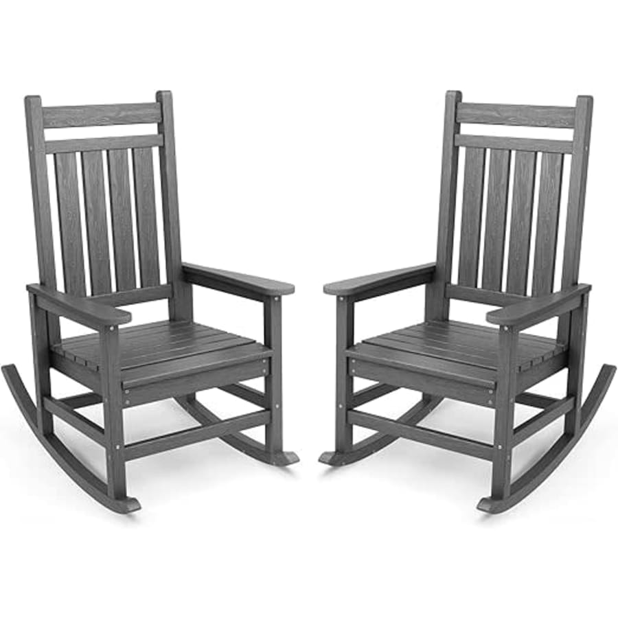 Serwall Outdoor Rocking Chair 2-Pack: $186.99
