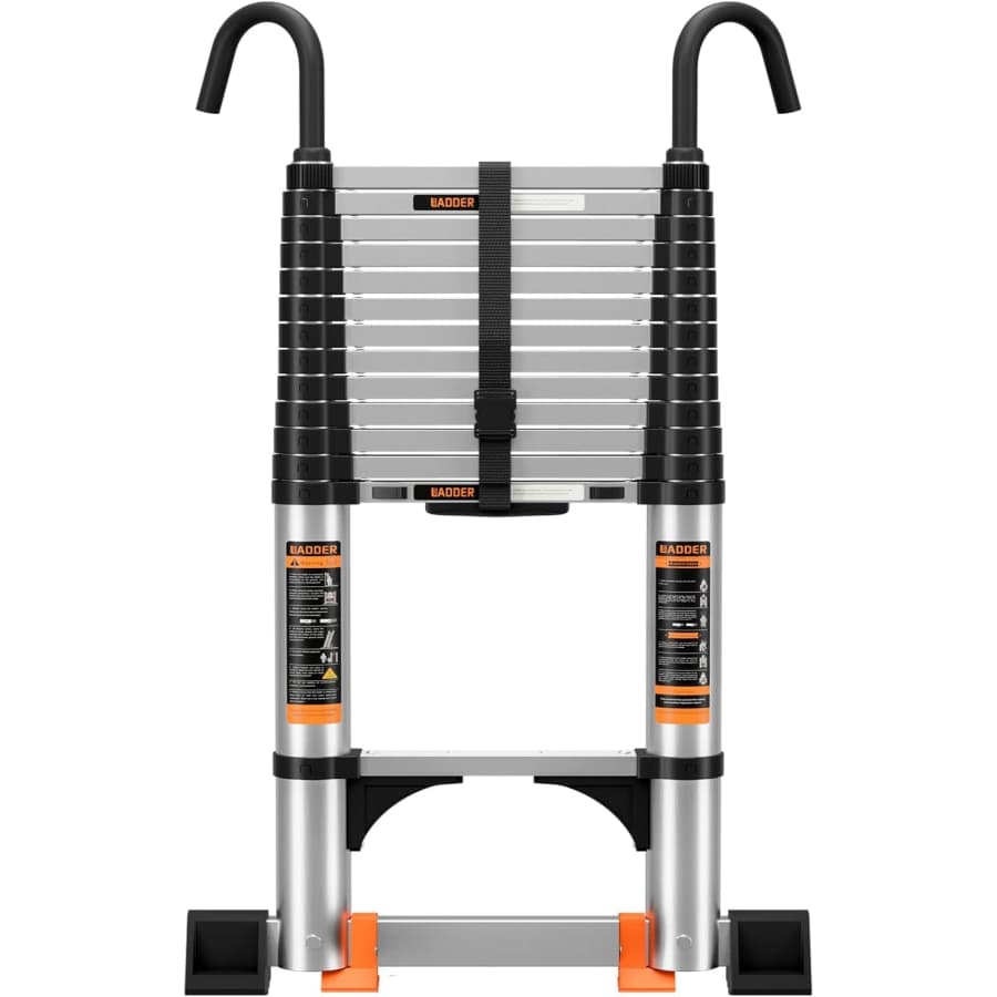 10.5-Foot Aluminum Telescoping Ladder: $46.49