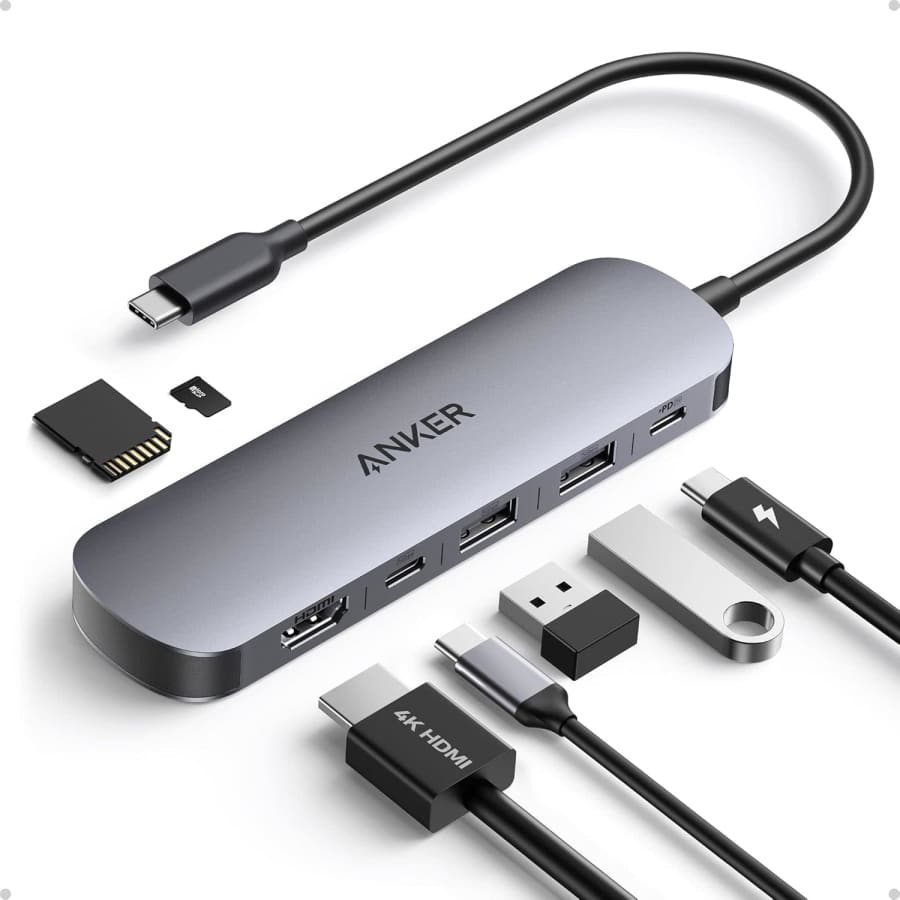Anker 7-in-1 USB-C Hub: $20 Anker 7-in-1 USB-C Hub: $20