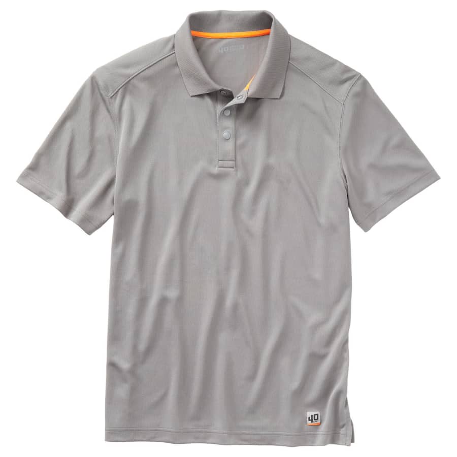 Duluth Trading Co. Men's 40 Grit Performance Polo: $13.99 Duluth Trading Co. Men's 40 Grit Performance Polo: $13.99