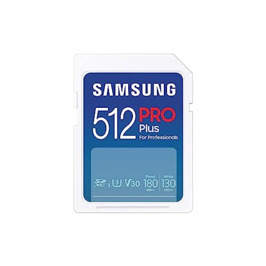 Samsung PRO Plus 512GB SDXC Memory Card: $31.99 Samsung PRO Plus 512GB SDXC Memory Card: $31.99