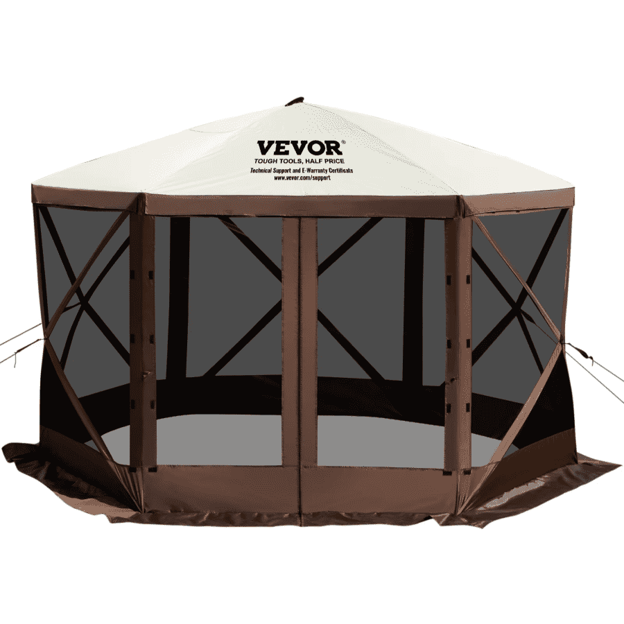 Vevor 10x10-Foot Camping Gazebo Tent: $127