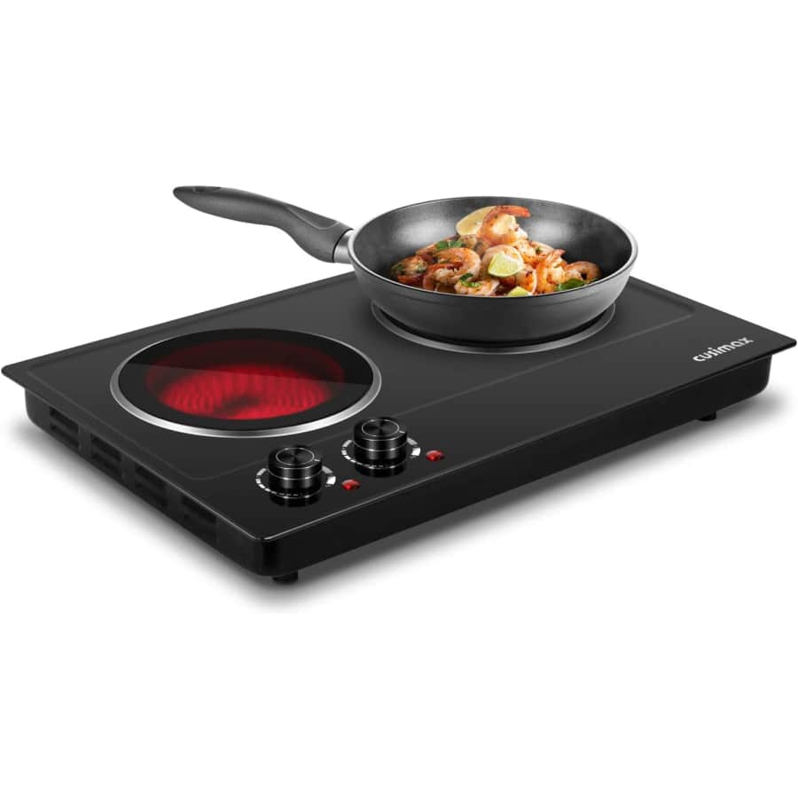 Cusimax 1800W Double Burner: $75