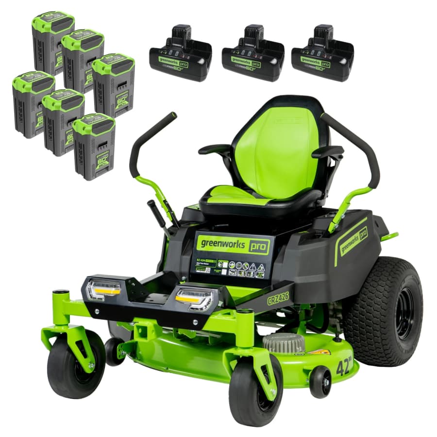 Greenworks 60V Crossover-Z Zero Turn Riding Lawn Mower w/ Batteries, Chargers: $3,997 Greenworks 60V Crossover-Z Zero Turn Riding Lawn Mower w/ Batteries, Chargers: $3,997