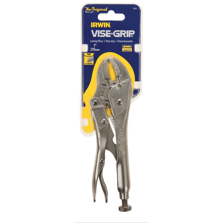 Irwin 7" Original Curved Jaw Locking Plier: $9