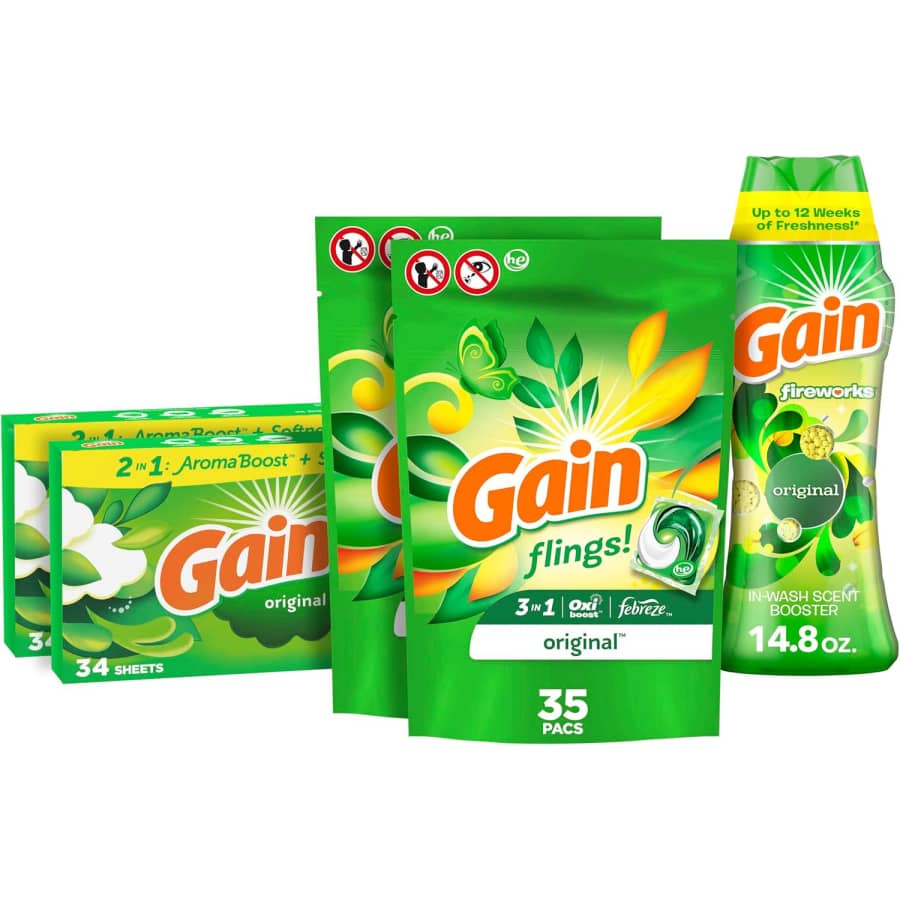 Laundry Supply Deals at Amazon: 33% off w/ 4 Laundry Supply Deals at Amazon: 33% off w/ 4