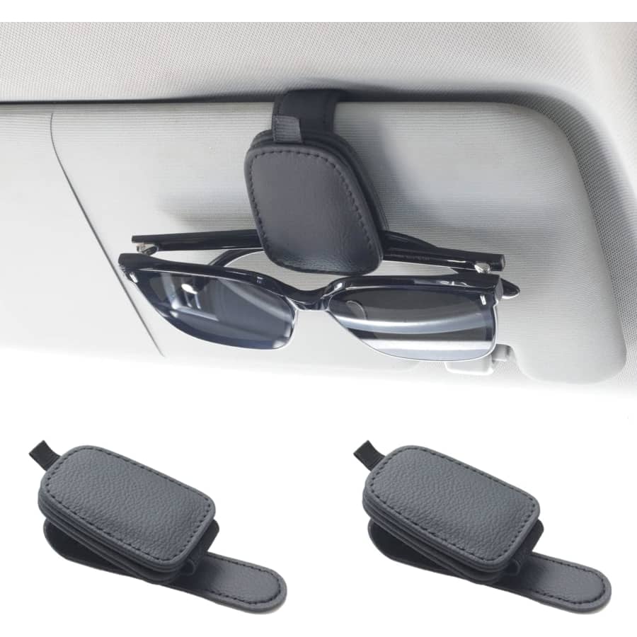 Sunglasses Holders 2-Pack for Car Visor: $8