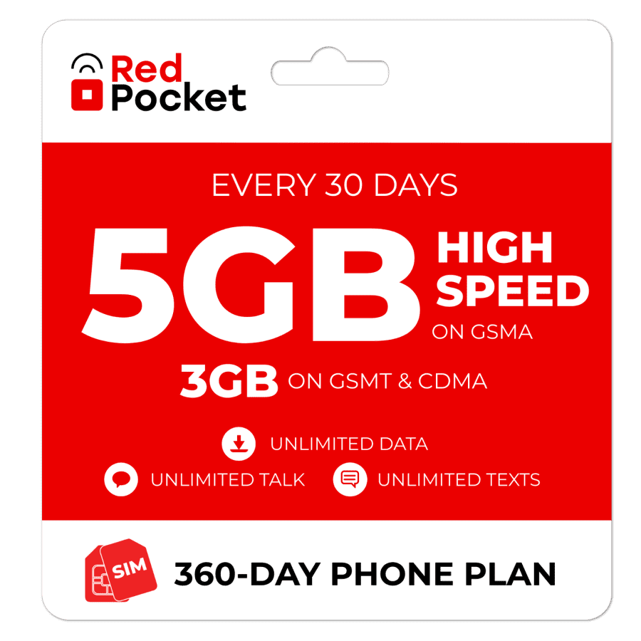 RedPocket Unlimited Prepaid Plan: $140