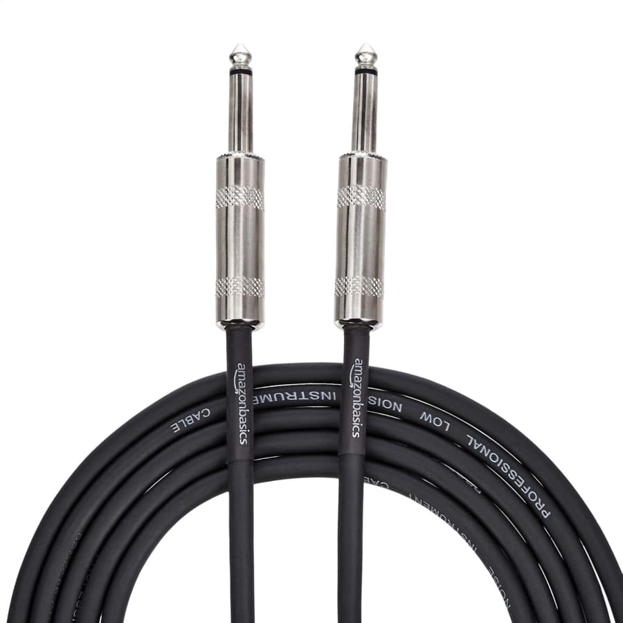 Amazon Basics TS 1/4" 10-Foot Straight Instrument Cable: $8.79