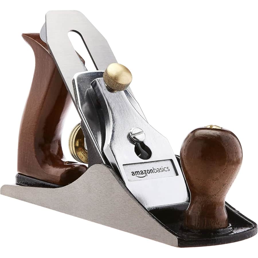 Amazon Basics No.4 Adjustable Universal Precision Smoothing Bench Hand Plane: $18
