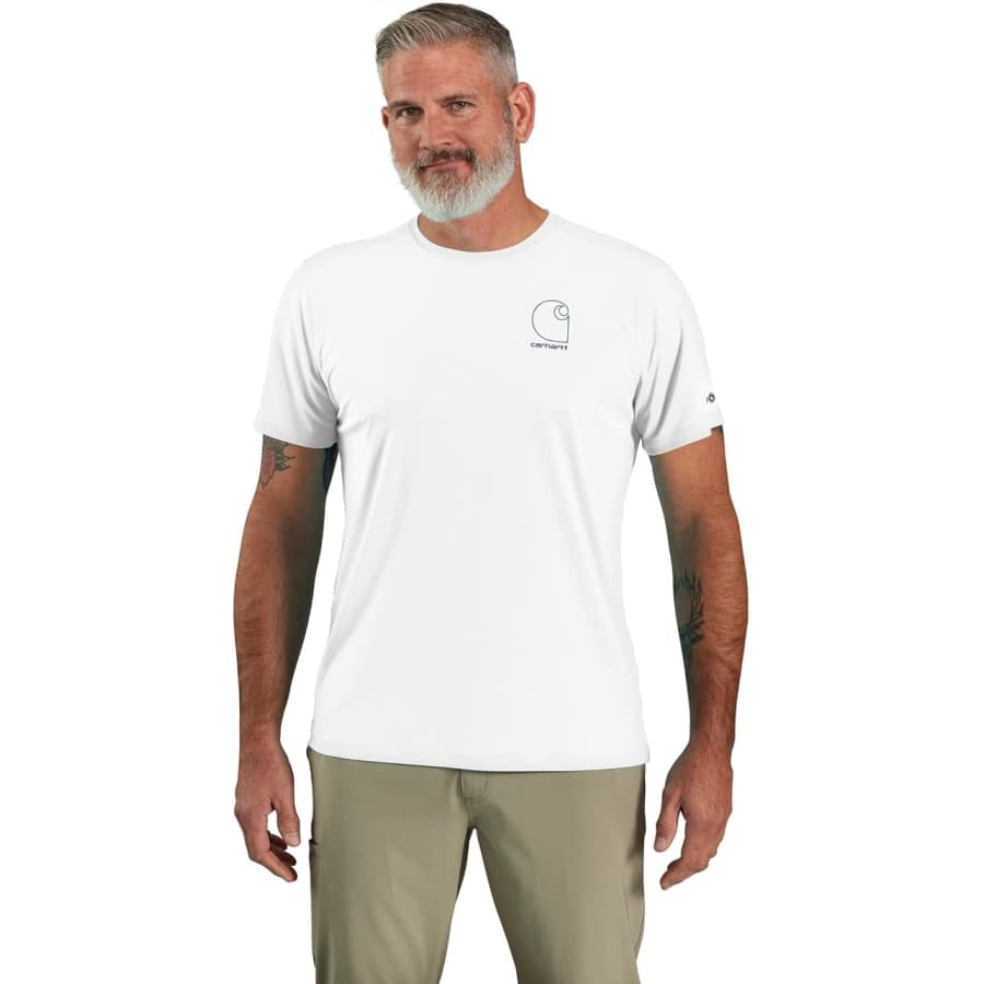 Carhartt Men's Force Sun Defender T-Shirt: $15 Carhartt Men's Force Sun Defender T-Shirt: $15
