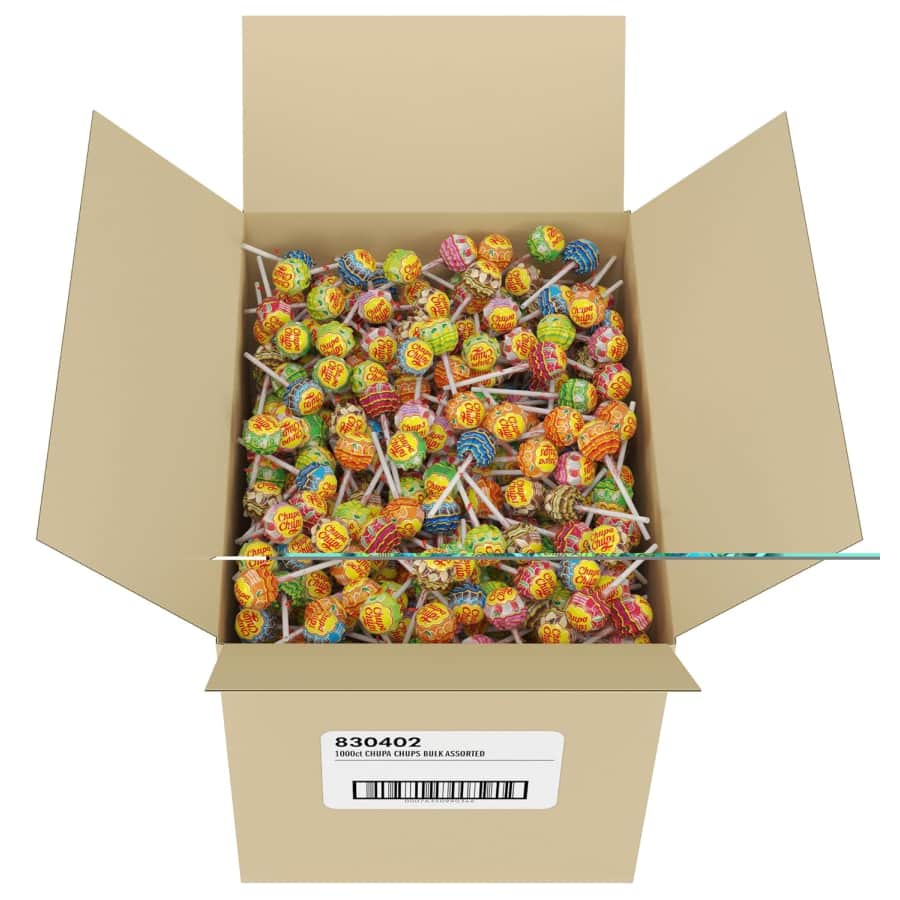 Chupa Chups Trick or Treat Lollipop 1,000-Piece Variety Assortment: $70 via Sub & Save Chupa Chups Trick or Treat Lollipop 1,000-Piece Variety Assortment: $70 via Sub & Save