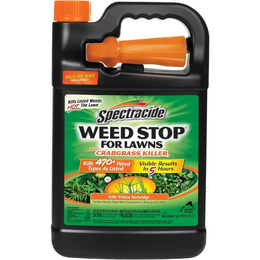 Spectracide Weed Stop For Lawns Plus Crabgrass Killer 1-Gallon Bottle: $7.89