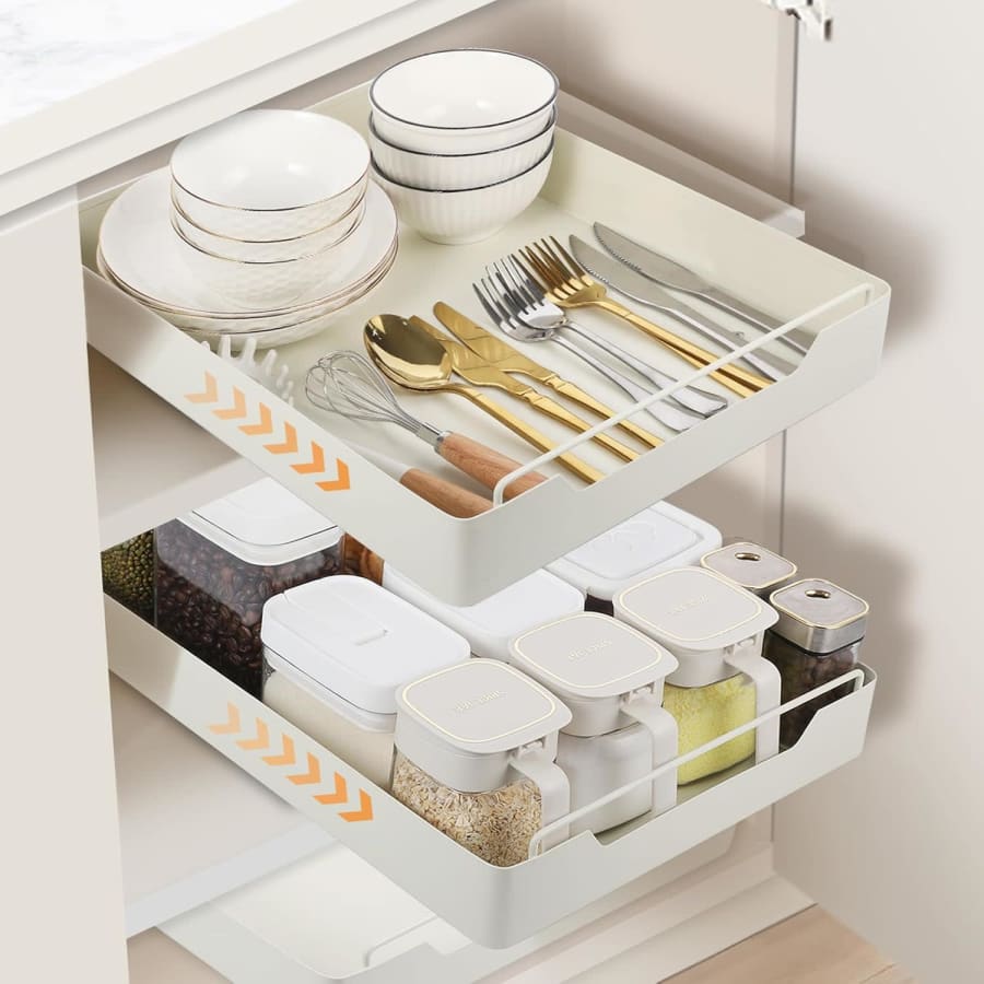 Dntorx Pull Out Cabinet Organizer: $13