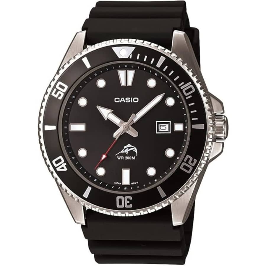Casio Men's MDV106 Analog Watch: $45