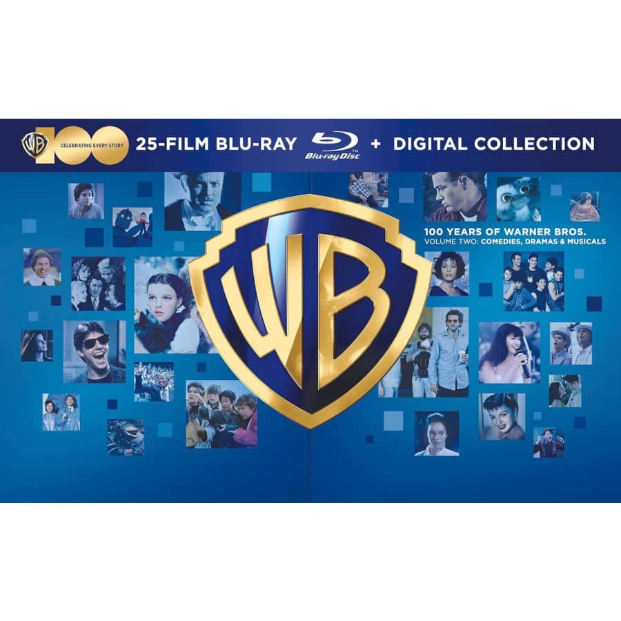 WB 100th Anniversary Vol. 2 25-Film Collection on Blu-ray: $50 w/ Prime WB 100th Anniversary Vol. 2 25-Film Collection on Blu-ray: $50 w/ Prime