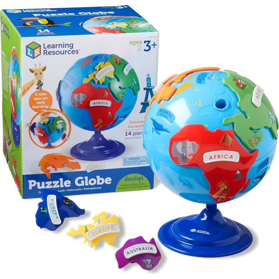Learning Resources Puzzle Globe: $20 Learning Resources Puzzle Globe: $20