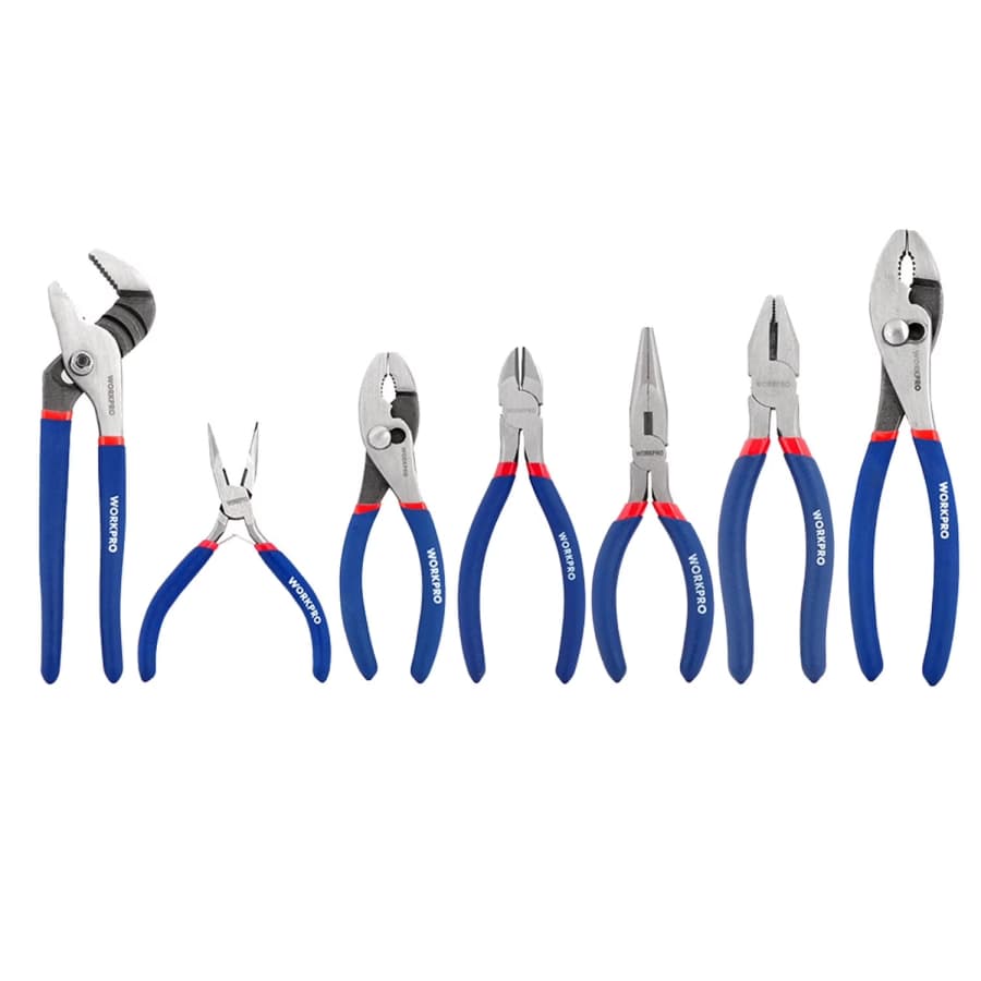 WorkPro 7-Piece Pliers Set: $15.99