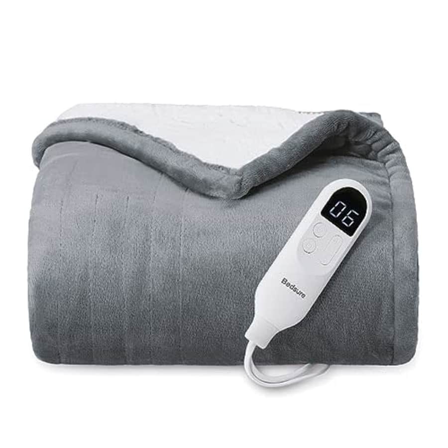 Bedsure 50x60" Heated Electric Throw Blanket: $29.99 Bedsure 50x60" Heated Electric Throw Blanket: $29.99