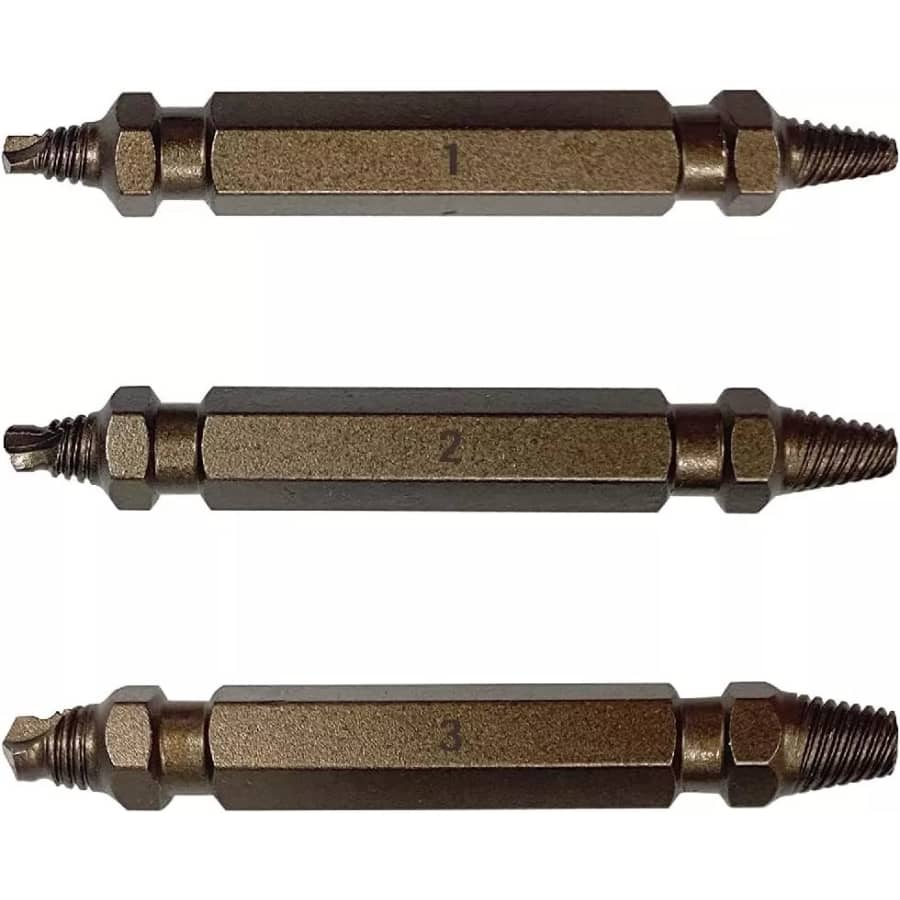 Big Red Torin Damaged Screw Extractor Set: $7.62