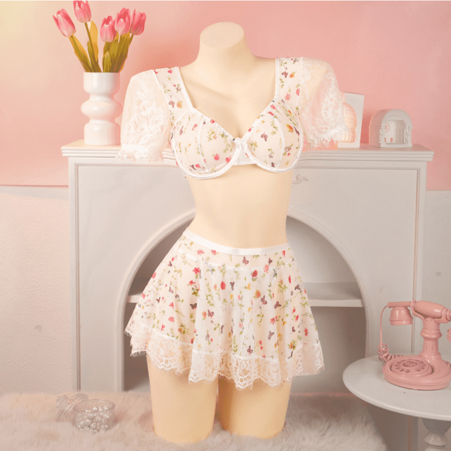 Avidlove Women's 3-Piece Lace Lingerie Set: $5.99 Avidlove Women's 3-Piece Lace Lingerie Set: $5.99