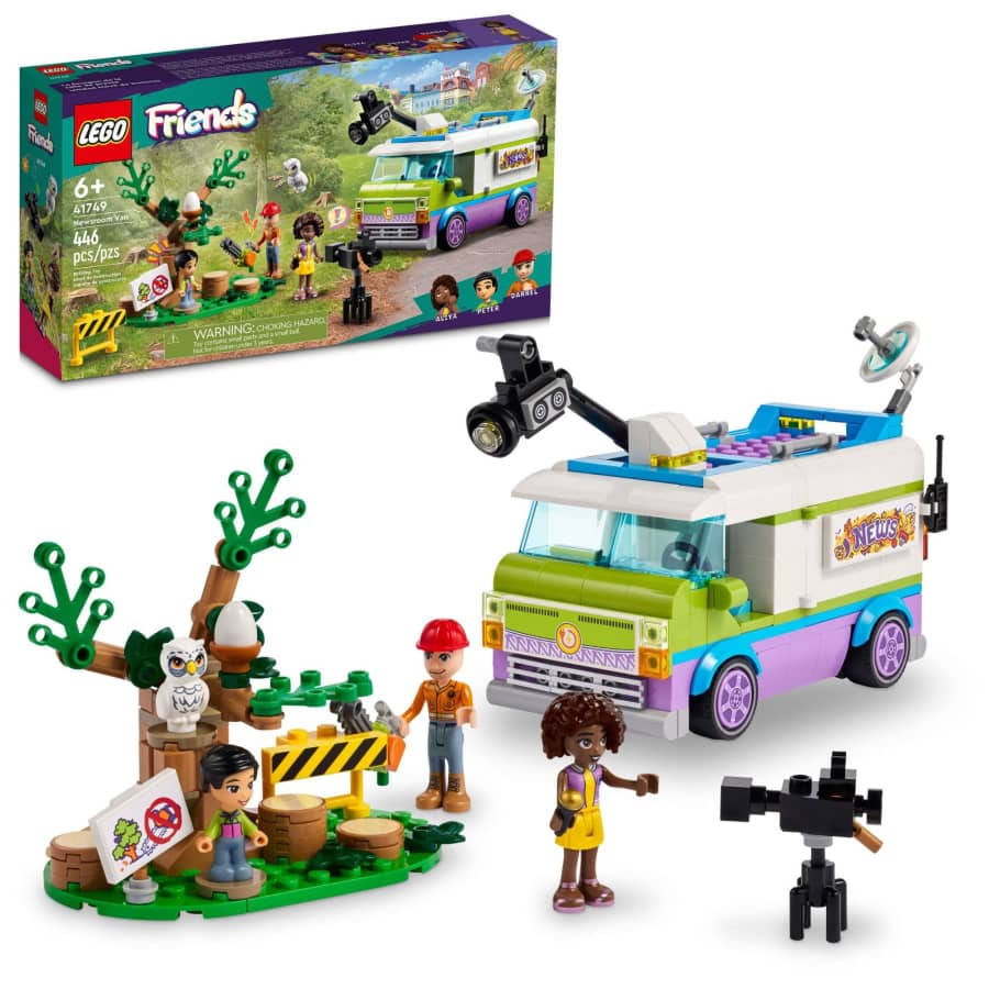 LEGO Friends Newsroom Van Set: $14.99 LEGO Friends Newsroom Van Set: $14.99