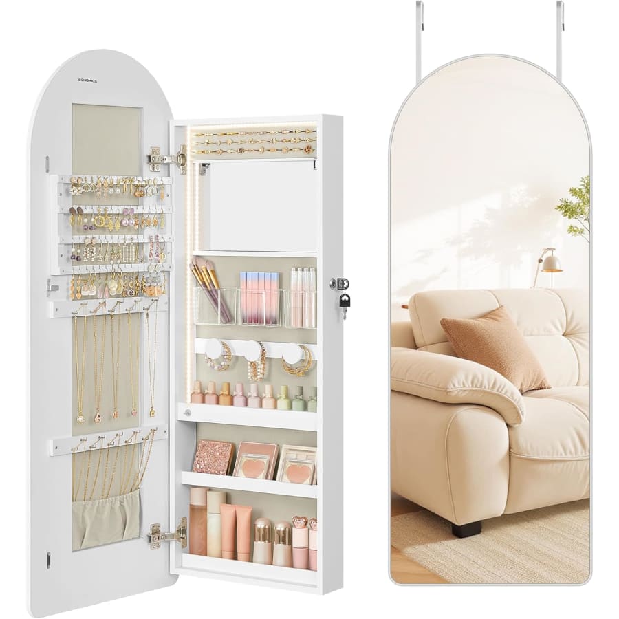 Songmics Wide Jewelry Organizer Cabinet: $89.99