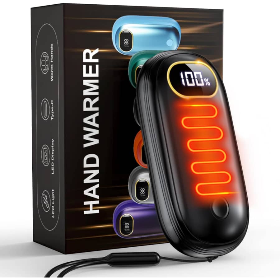 Rechargeable Electric Portable Pocket Heater: $9.99