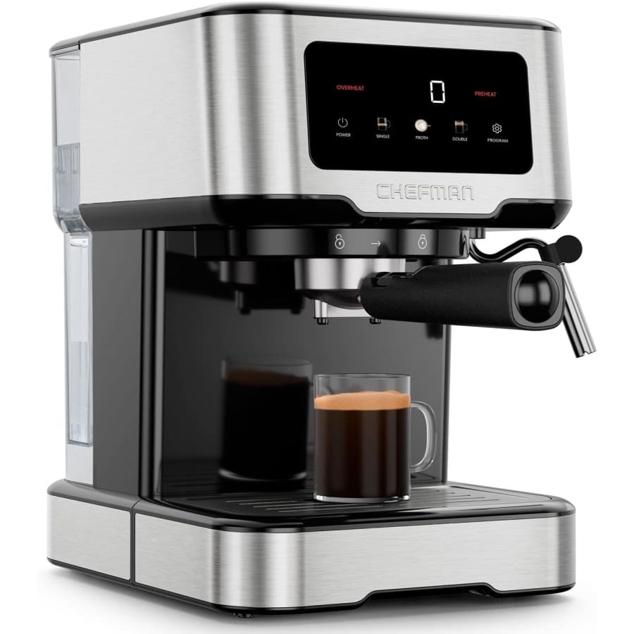 Chefman CraftBrew 15-Bar Espresso Machine: $67.50