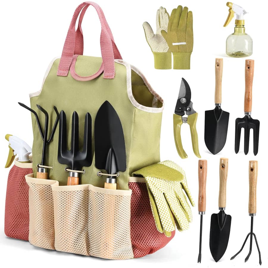 Gardening Tools 10-Piece Set: $25