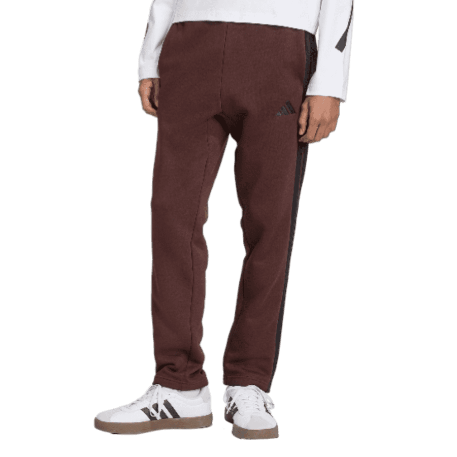 adidas Men's Essentials 3-Stripes Open Hem Fleece Pants (S only): $10