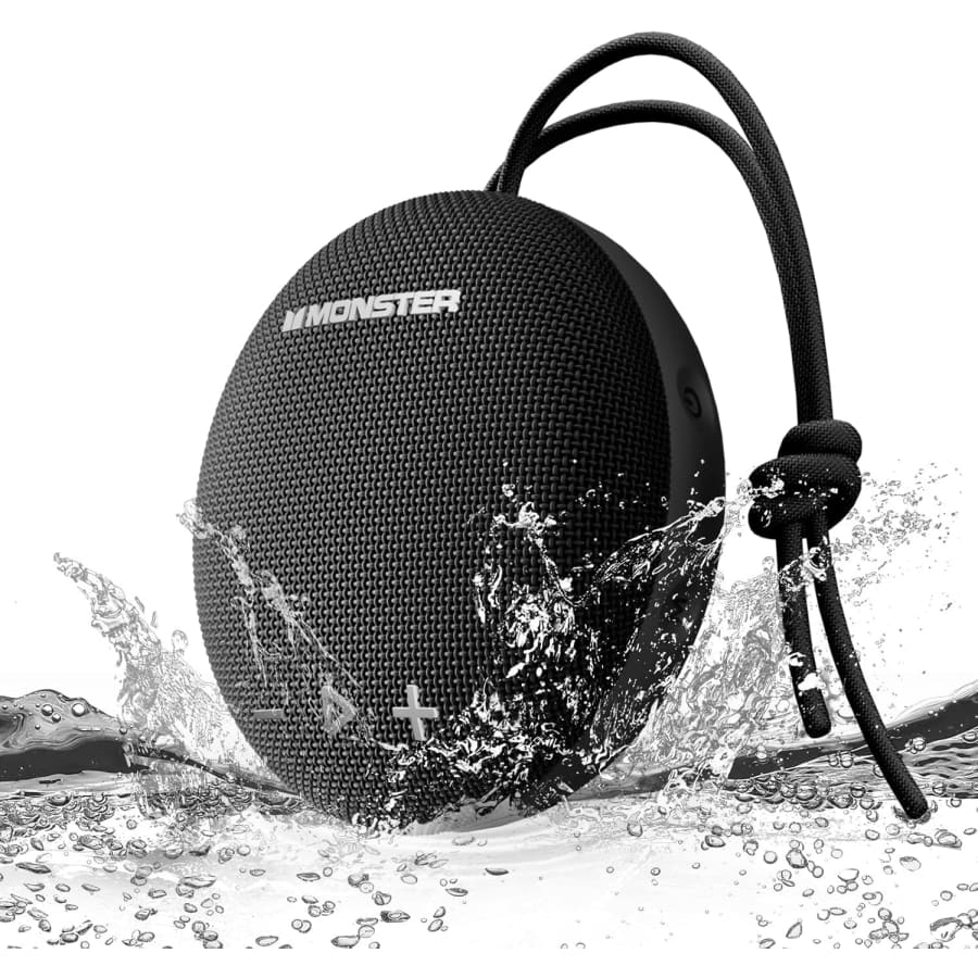 Monster Waterproof Bluetooth 5.4 Speaker: $29.49 Monster Waterproof Bluetooth 5.4 Speaker: $29.49