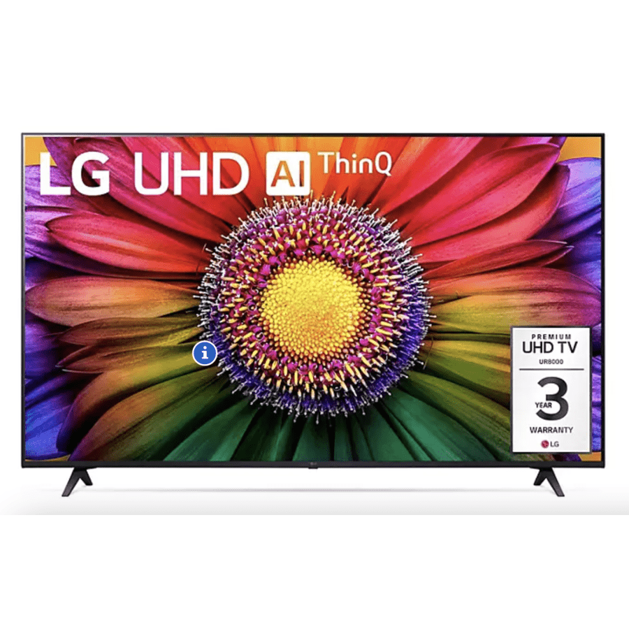LG Class UR8000 Series 55UR8000AUA 55" LED 4K UHD Smart webOS 23 w/ ThinQ AI TV: $299 for members