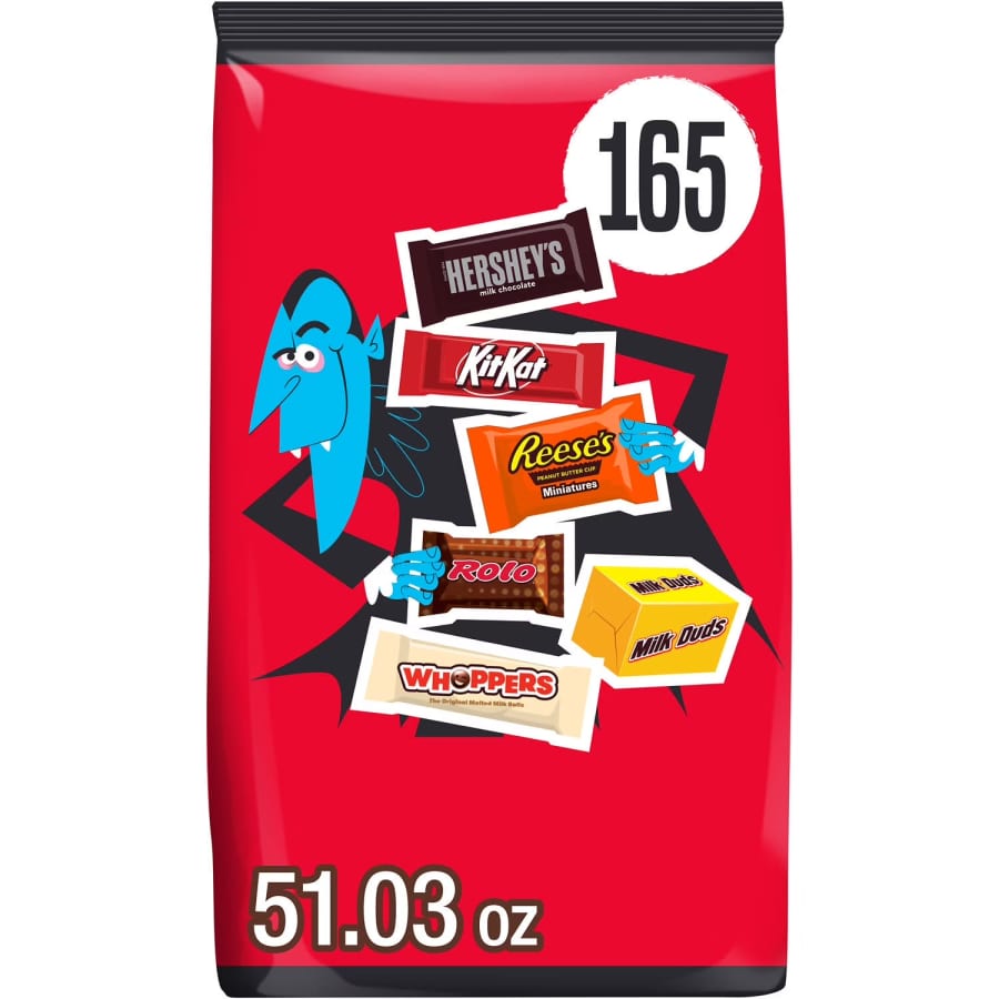 Hershey Assorted Flavored Halloween Candy 165-Piece Bulk Bag: $9.94 Hershey Assorted Flavored Halloween Candy 165-Piece Bulk Bag: $9.94
